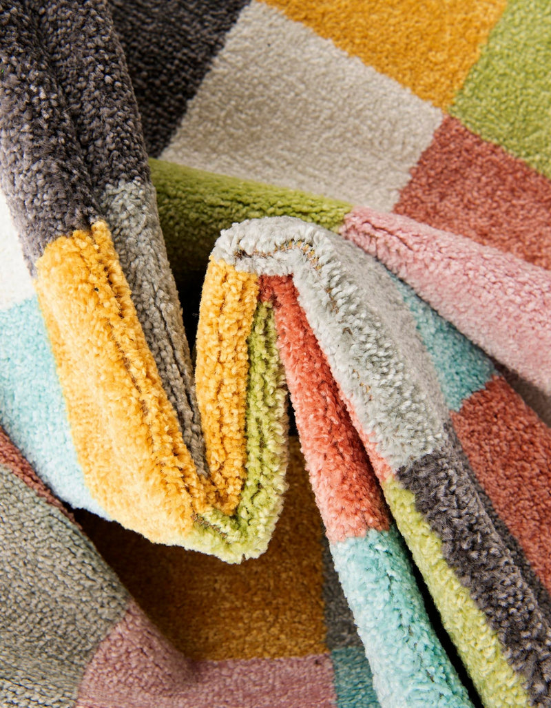 Playful Patterns Collection Area Rug - Mythic Rectangle Multi lifestyle 8