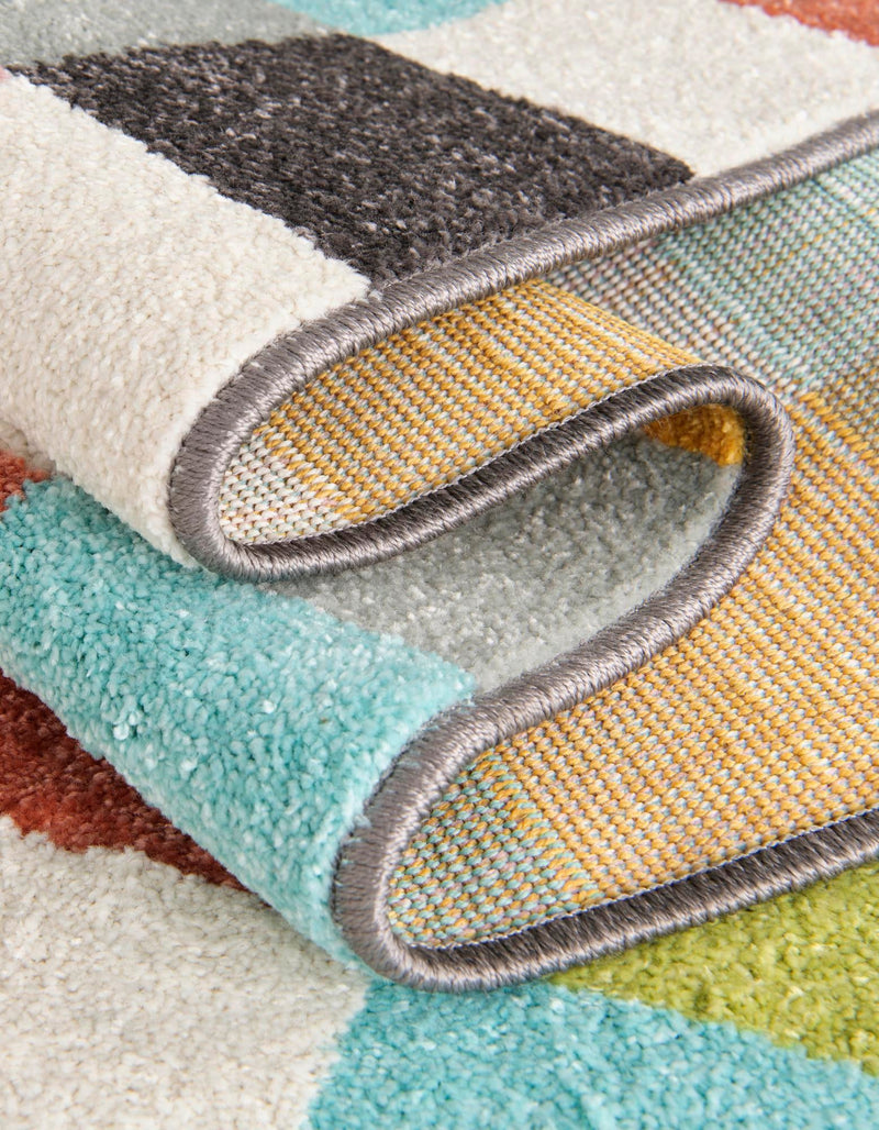 Playful Patterns Collection Area Rug - Mythic Rectangle Multi lifestyle 13