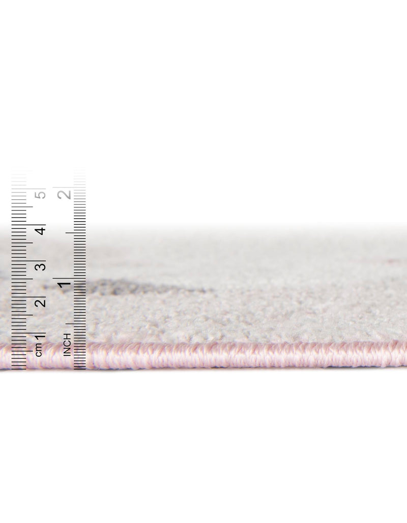 Playful Patterns Collection Area Rug - Tangle Rectangle Pink lifestyle 5