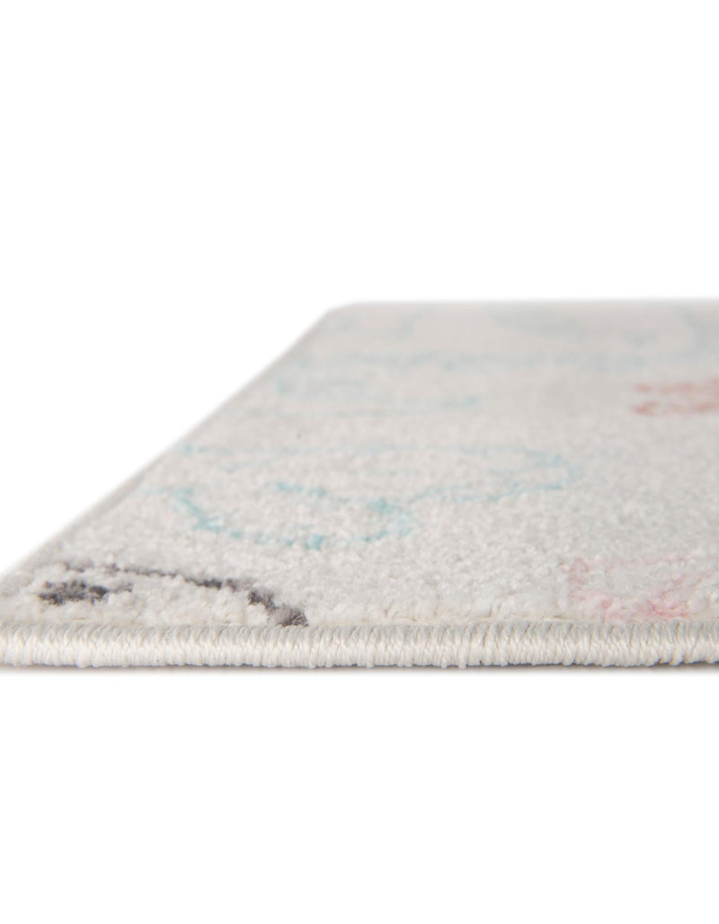 Playful Patterns Collection Area Rug - Abstracta Rectangle Ivory lifestyle 7