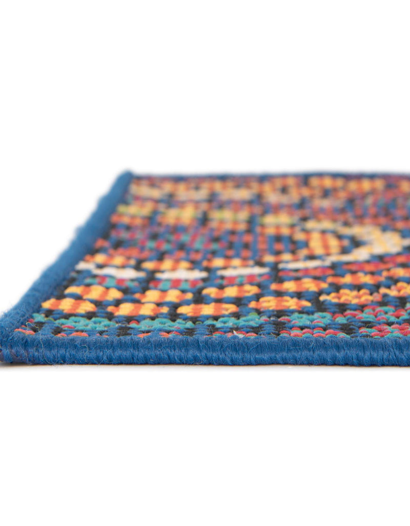 Coastal Terrace Collection Area Rug - Lagoon Rectangle Multi lifestyle 7