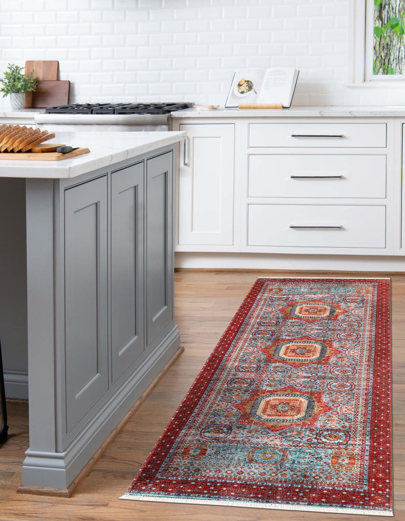 Bazaar Chic Collection Area Rug - Nador Runner Multi lifestyle 22