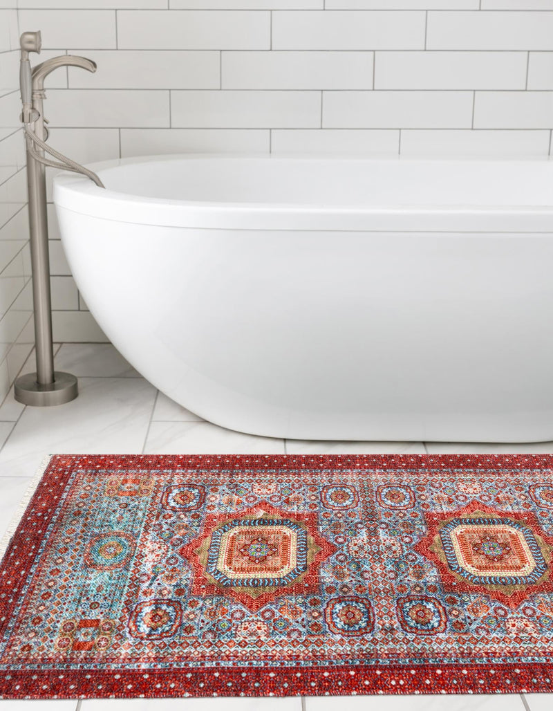 Bazaar Chic Collection Area Rug - Nador Runner Multi lifestyle 29