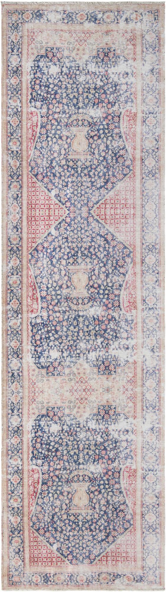 Bazaar Chic Collection Area Rug - Rabat Runner Navy Blue lifestyle 18
