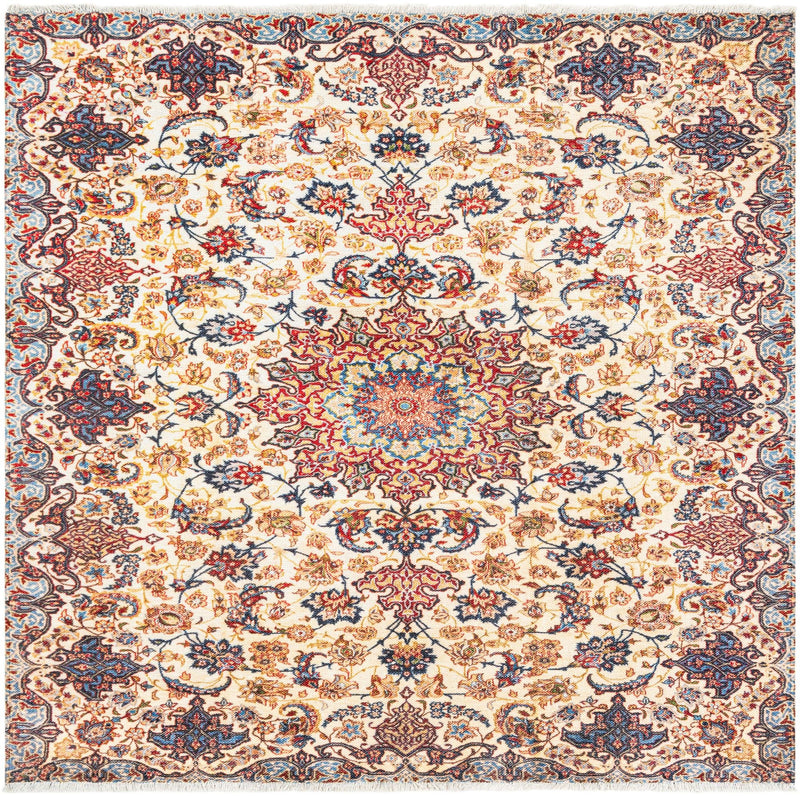 Bazaar Chic Collection Area Rug - Meknes Square Beige lifestyle 19