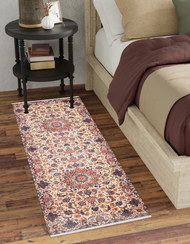 Bazaar Chic Collection Area Rug - Meknes Runner Beige lifestyle 20
