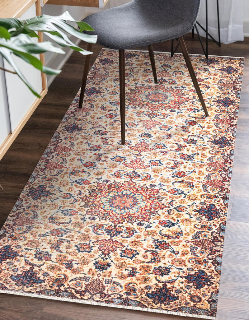 Bazaar Chic Collection Area Rug - Meknes Runner Beige lifestyle 24