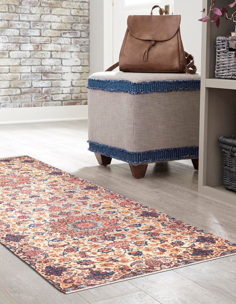 Bazaar Chic Collection Area Rug - Meknes Runner Beige lifestyle 26