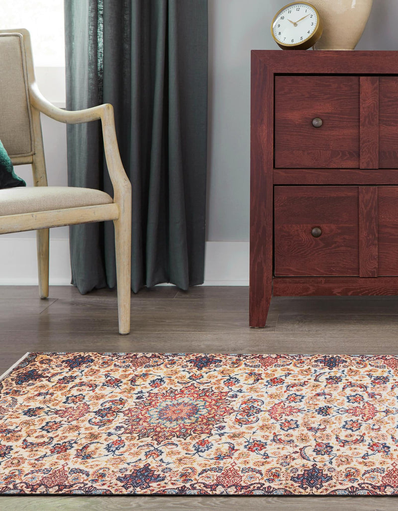 Bazaar Chic Collection Area Rug - Meknes Runner Beige lifestyle 28