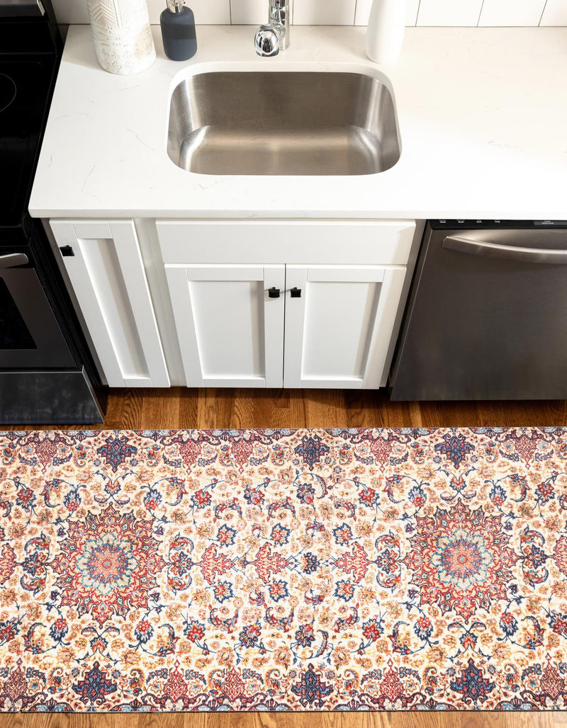 Bazaar Chic Collection Area Rug - Meknes Runner Beige lifestyle 52