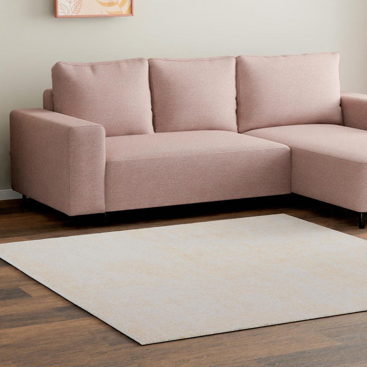 Bazaar Chic Collection Area Rug - Agadir Square Ivory lifestyle 55