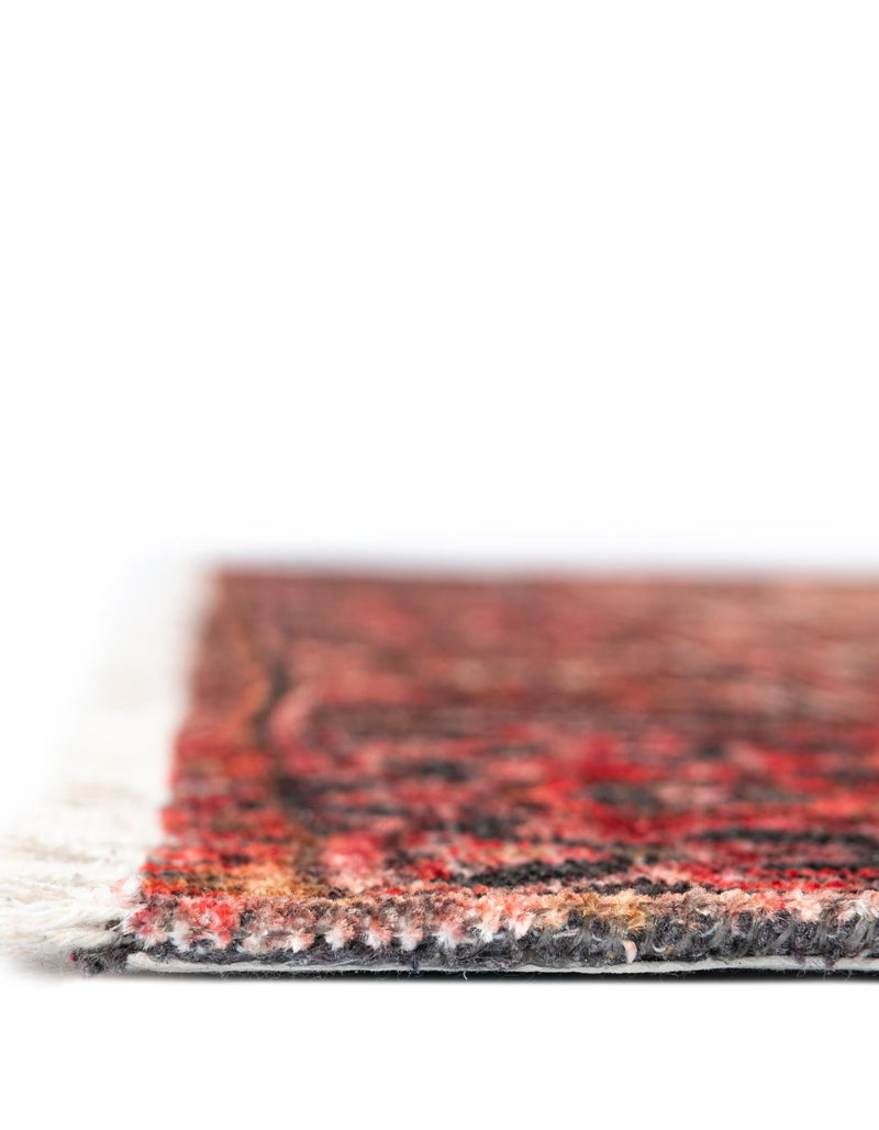Bazaar Chic Collection Area Rug - Essaouira Rectangle Rust Red lifestyle 7