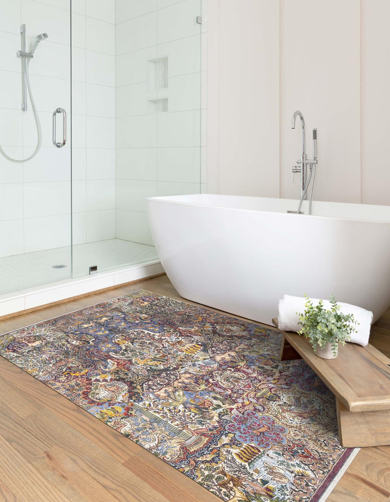 Bazaar Chic Collection Area Rug - Safi Rectangle Multi lifestyle 6