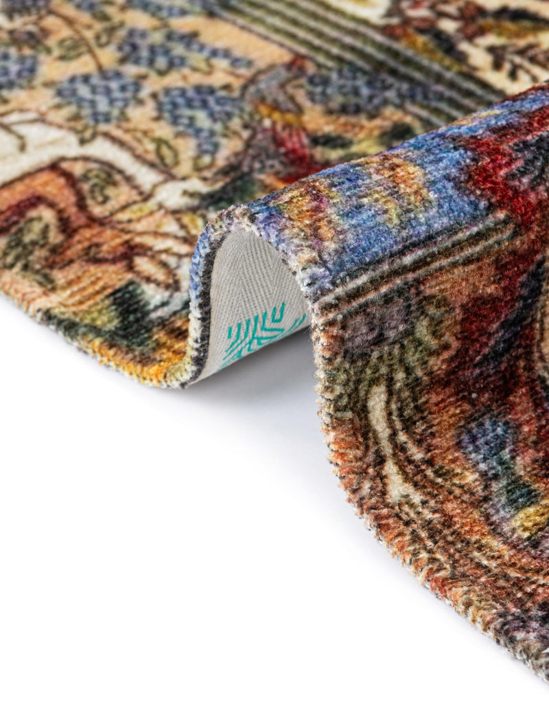 Bazaar Chic Collection Area Rug - Safi Rectangle Multi lifestyle 17