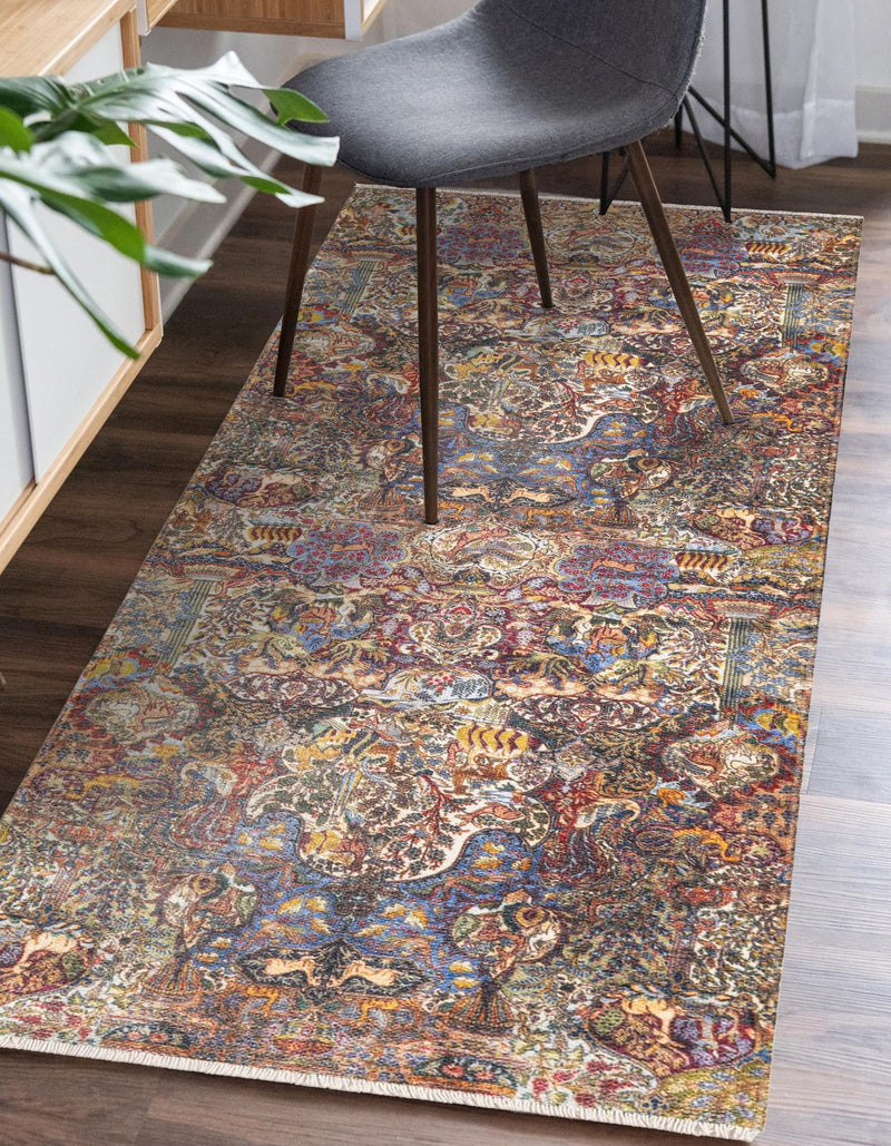 Bazaar Chic Collection Area Rug - Safi Runner Multi lifestyle 28