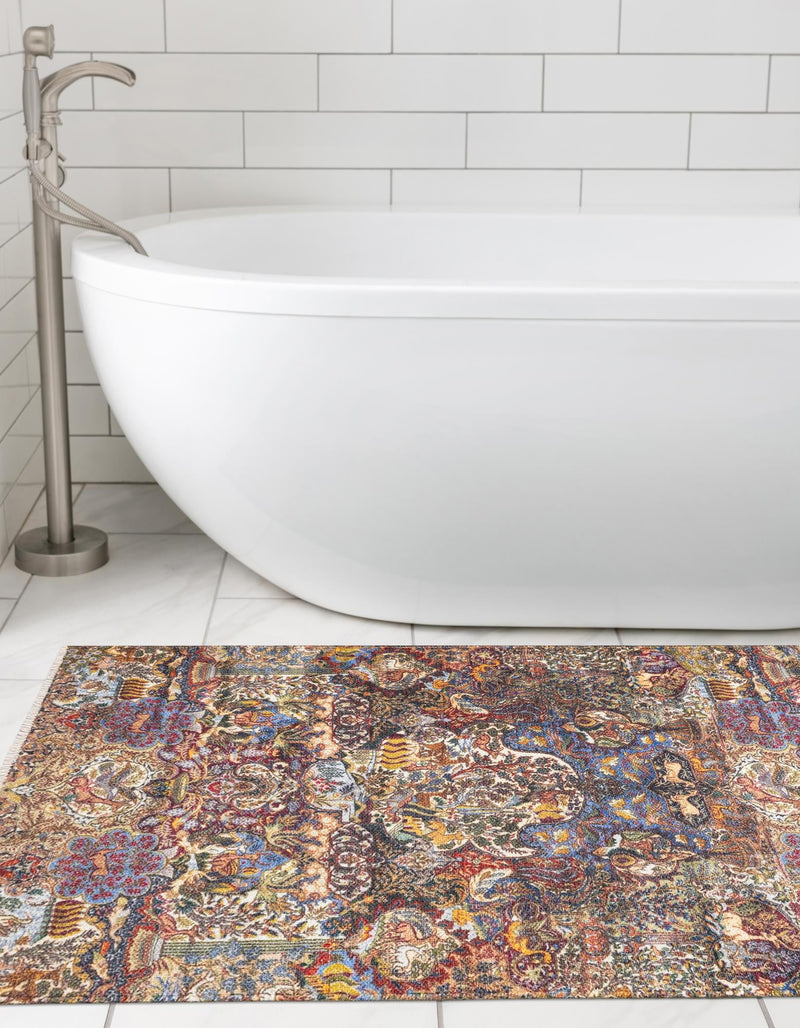 Bazaar Chic Collection Area Rug - Safi Runner Multi lifestyle 38