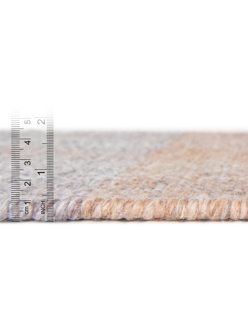 Sustainable Grid Indoor-Outdoor Oasis Collection Area Rug - Savannah Runner Desert Gray lifestyle 99