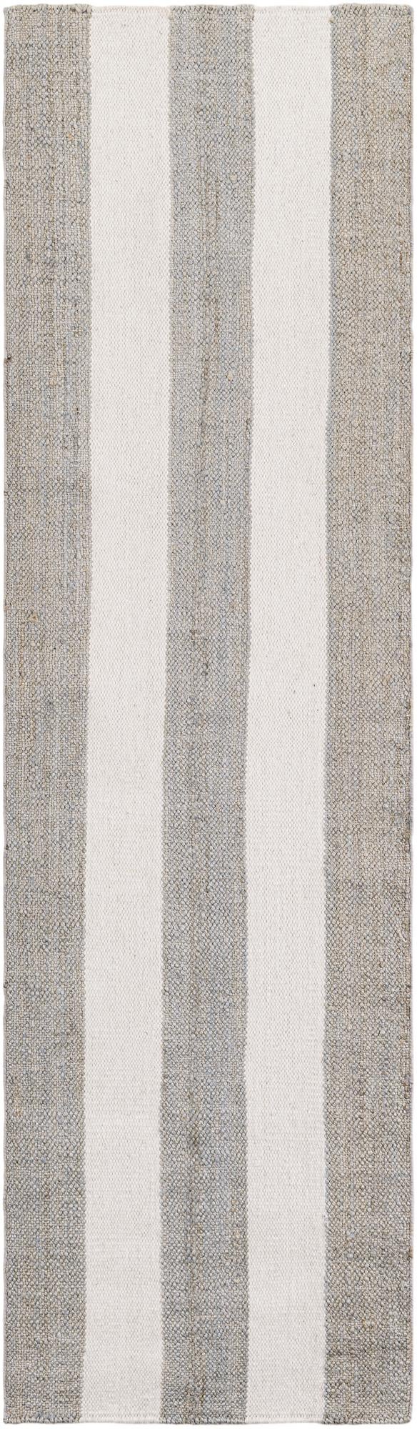 Martha's Vineyard Blueprints Collection Area Rug - Edgartown Runner Gray lifestyle 67