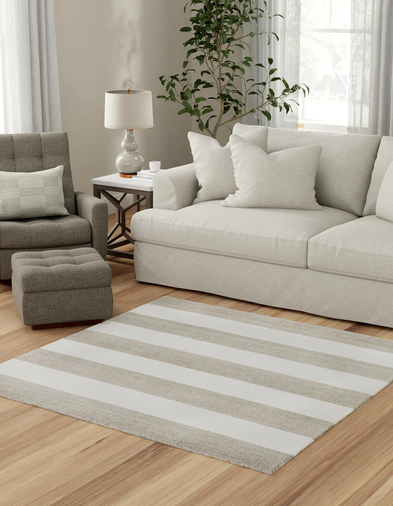 Martha's Vineyard Blueprints Collection Area Rug - Edgartown Square Gray lifestyle 81