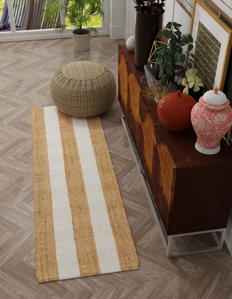 Martha's Vineyard Blueprints Collection Area Rug - Edgartown Runner Tan Sand lifestyle 74
