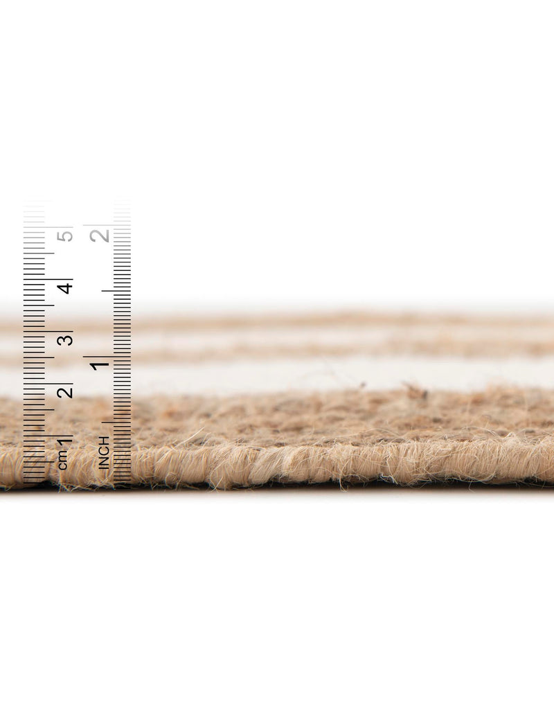 Martha's Vineyard Blueprints Collection Area Rug - Edgartown Square Tan Sand lifestyle 75