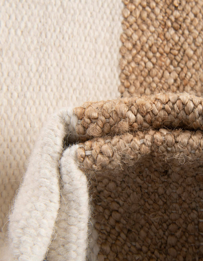 Martha's Vineyard Blueprints Collection Area Rug - Edgartown Square Tan Sand lifestyle 90