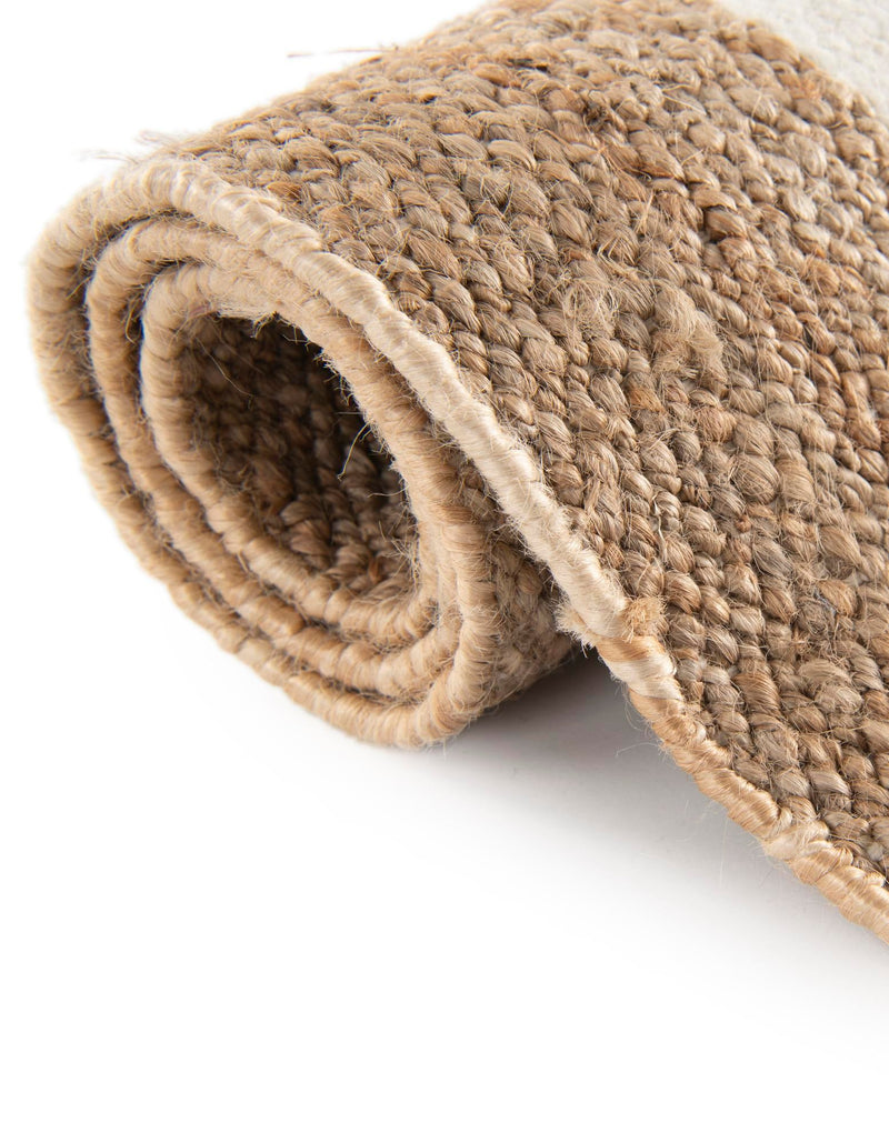 Martha's Vineyard Blueprints Collection Area Rug - Edgartown Square Tan Sand lifestyle 110