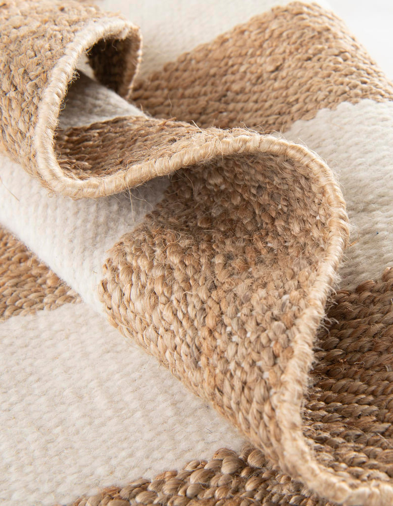 Martha's Vineyard Blueprints Collection Area Rug - Edgartown Square Tan Sand lifestyle 115