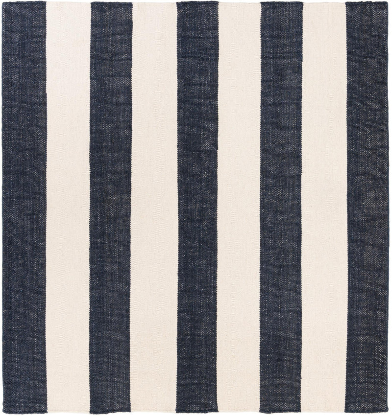 Martha's Vineyard Blueprints Collection Area Rug - Edgartown Square Nautical Navy lifestyle 56