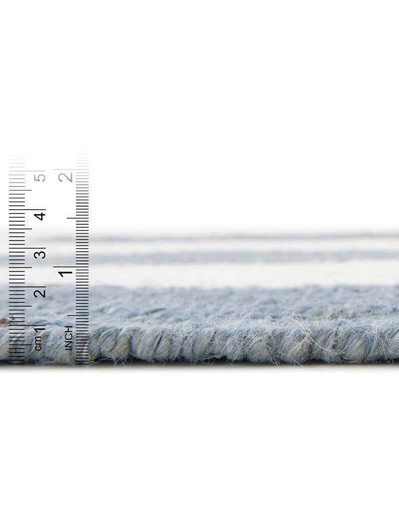 Martha's Vineyard Blueprints Collection Area Rug - Edgartown Rectangle Sky blue lifestyle 17