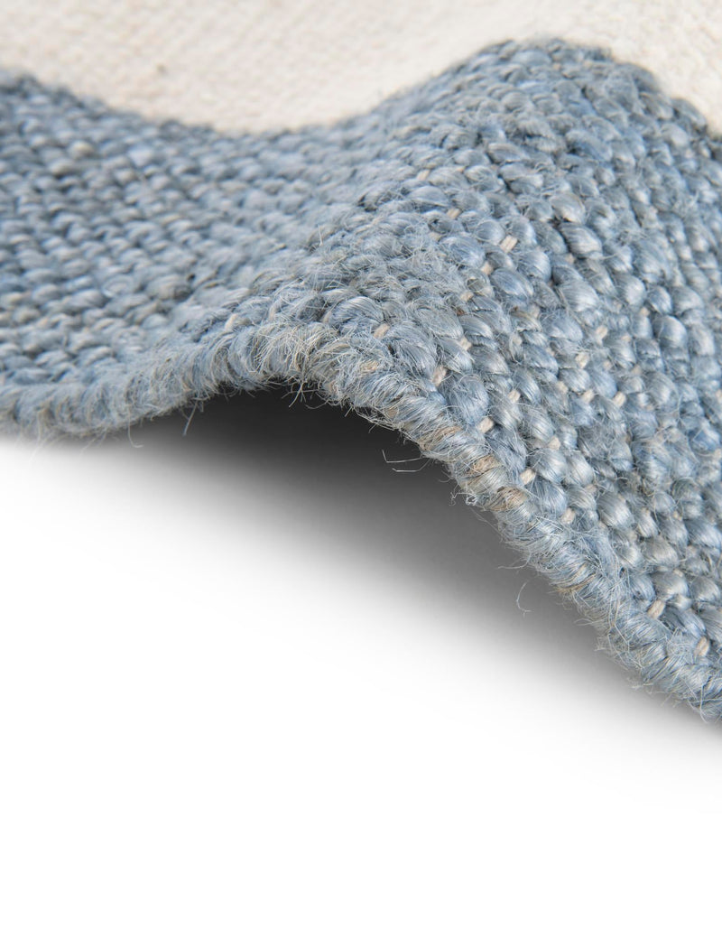 Martha's Vineyard Blueprints Collection Area Rug - Edgartown Rectangle Sky blue lifestyle 32