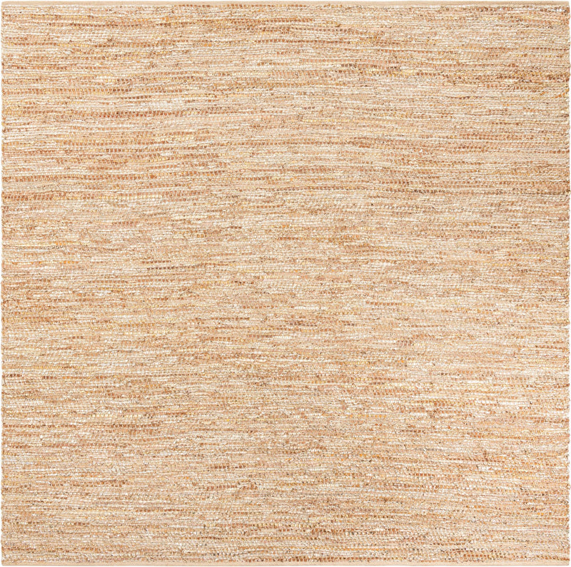 Urban Shimmer Jute Collection Area Rug - Metropolis Square Natural lifestyle 16
