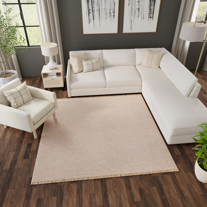 Country Homestead Collection Area Rug - Meadowbrook Square Gray lifestyle 91
