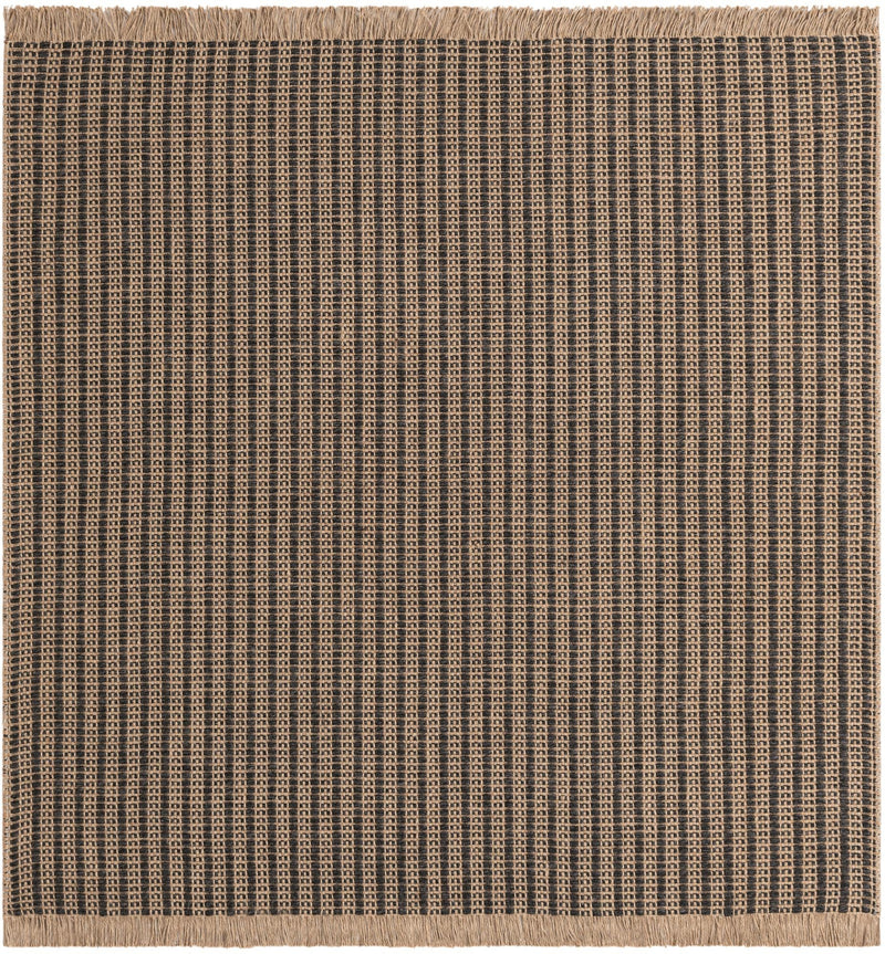 Country Homestead Collection Area Rug - Grangehurst Square Charcoal lifestyle 19