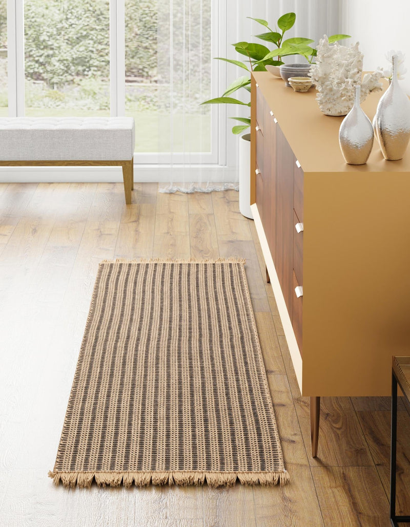 Country Homestead Collection Area Rug - Grangehurst Runner Charcoal lifestyle 20