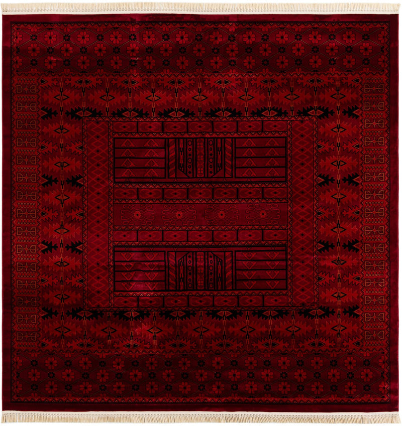 Samarkand Elegance Collection Area Rug - Ark Square Red lifestyle 16