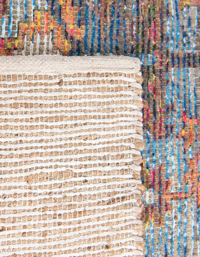 Desert Weave Jute Collection Area Rug - Atacama Rectangle Multi lifestyle 16