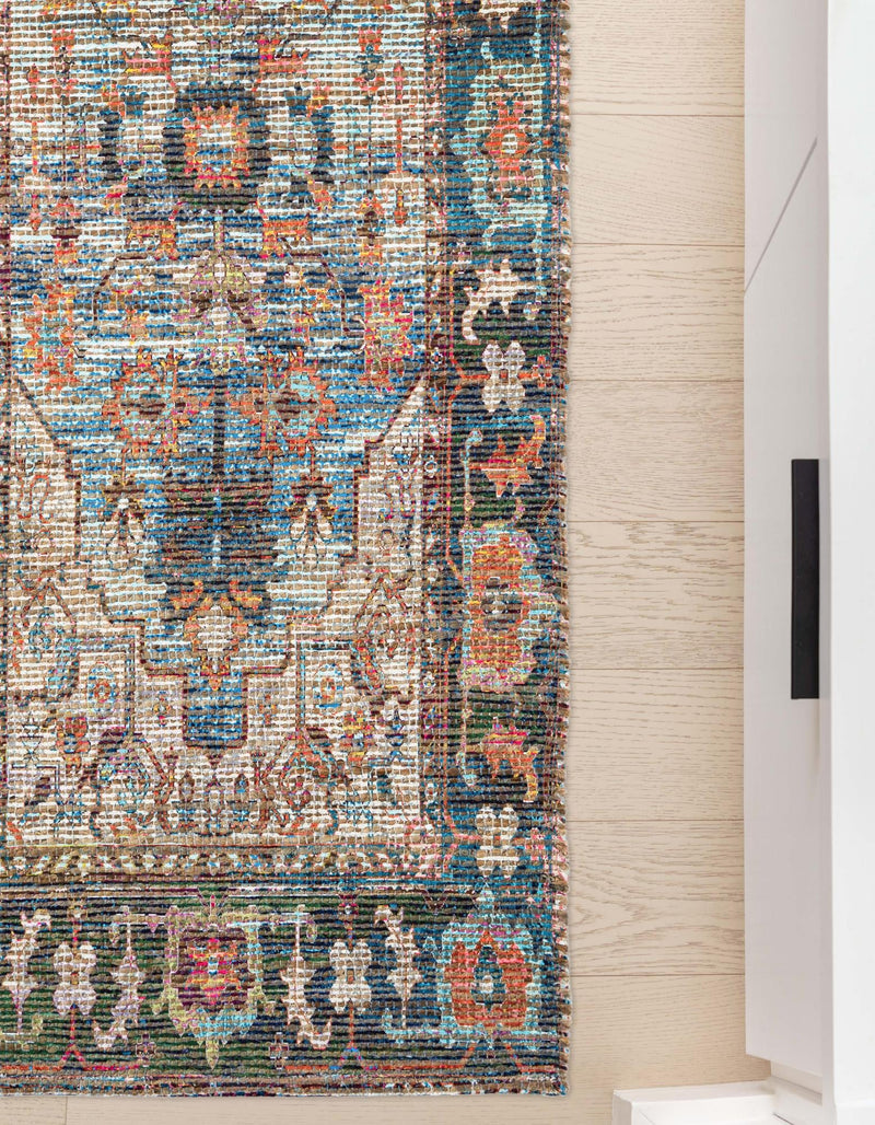 Desert Weave Jute Collection Area Rug - Atacama Runner Multi lifestyle 44