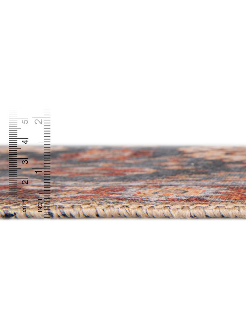 Heritage Elegance Collection Area Rug - Himeji Rectangle Navy Blue lifestyle 15