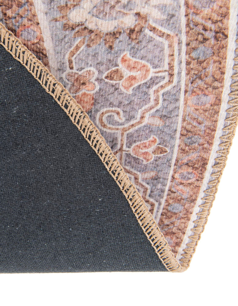 Heritage Elegance Collection Area Rug - Himeji Round Ivory lifestyle 130