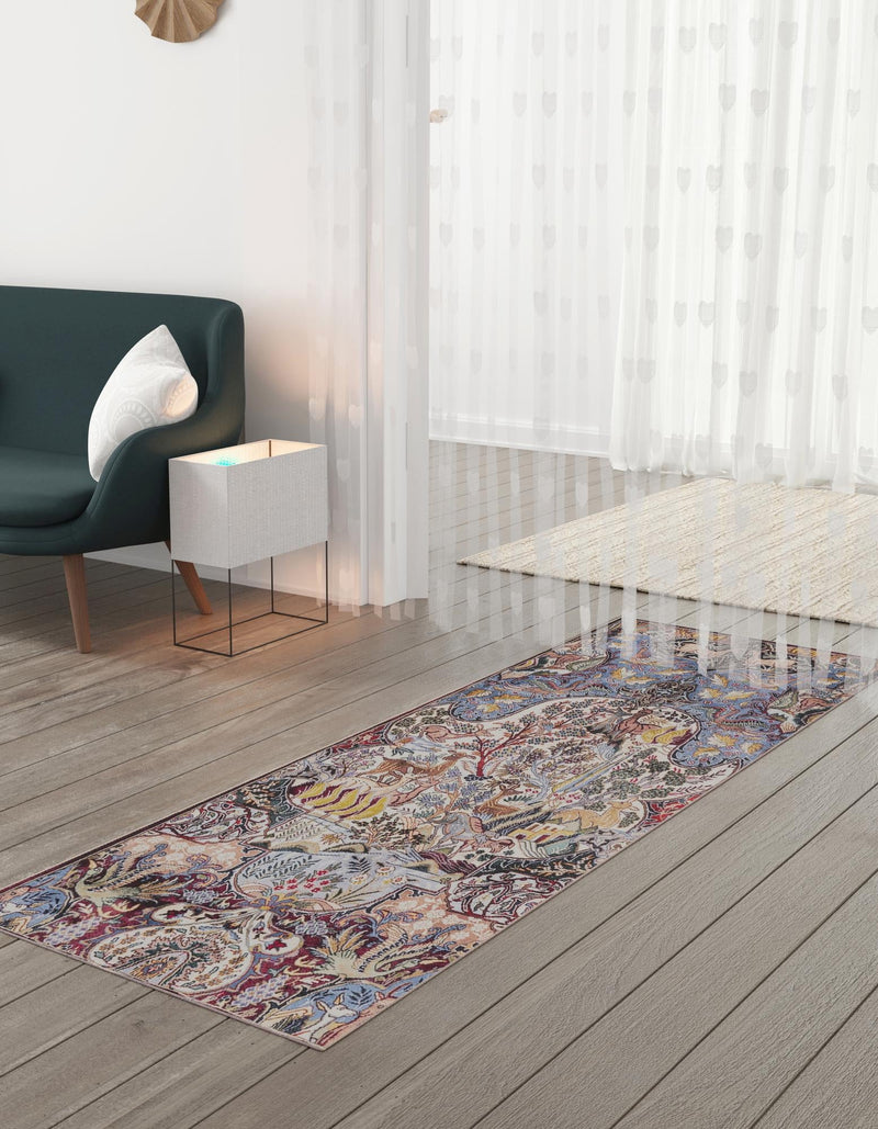 Heritage Elegance Collection Area Rug - Louvre Runner Multi lifestyle 26