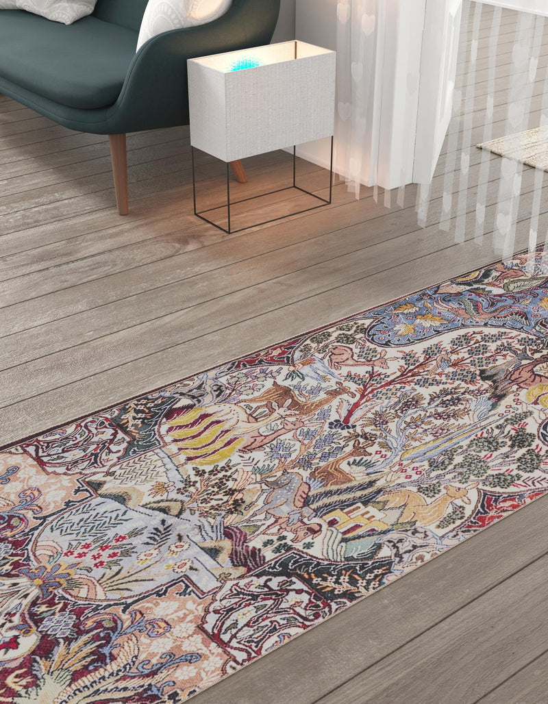 Heritage Elegance Collection Area Rug - Louvre Runner Multi lifestyle 30