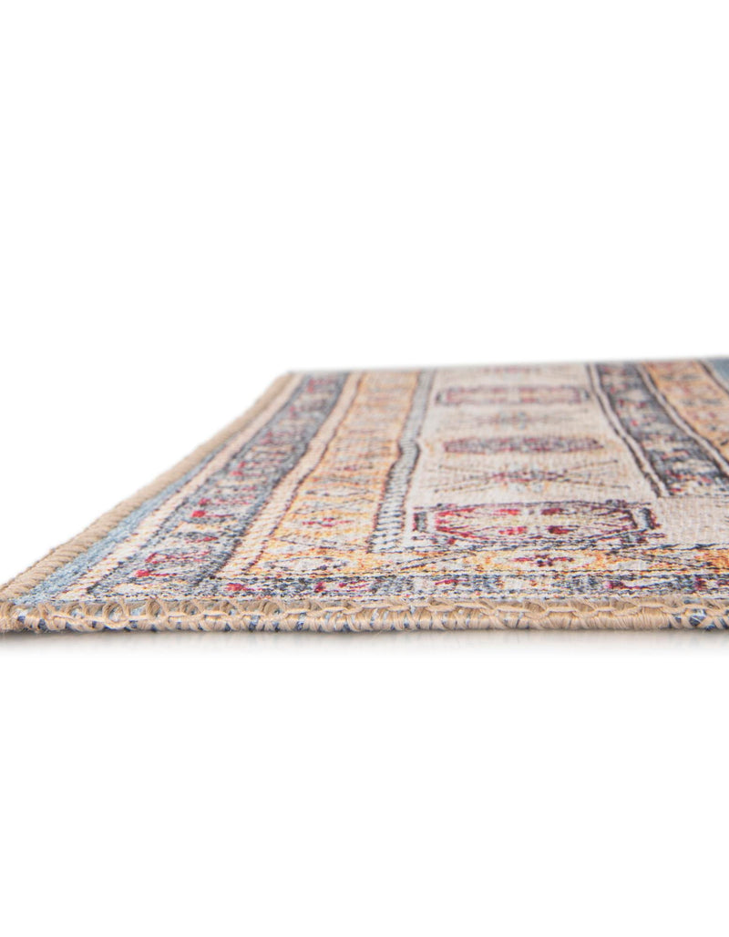 Heritage Elegance Collection Area Rug - Neuschwanstein Rectangle Light Blue lifestyle 28