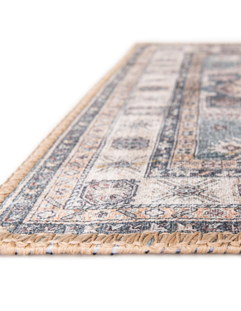 Heritage Elegance Collection Area Rug - Neuschwanstein Rectangle Soft Green lifestyle 26