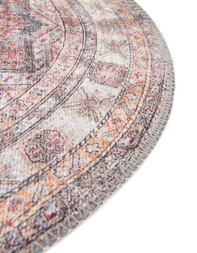Heritage Elegance Collection Area Rug - Neuschwanstein Oval Ivory lifestyle 110