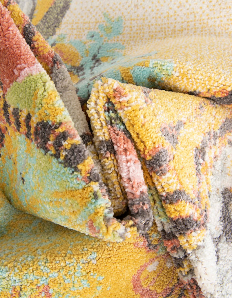 Playful Patterns Collection Area Rug - Groove Rectangle Multi lifestyle 8