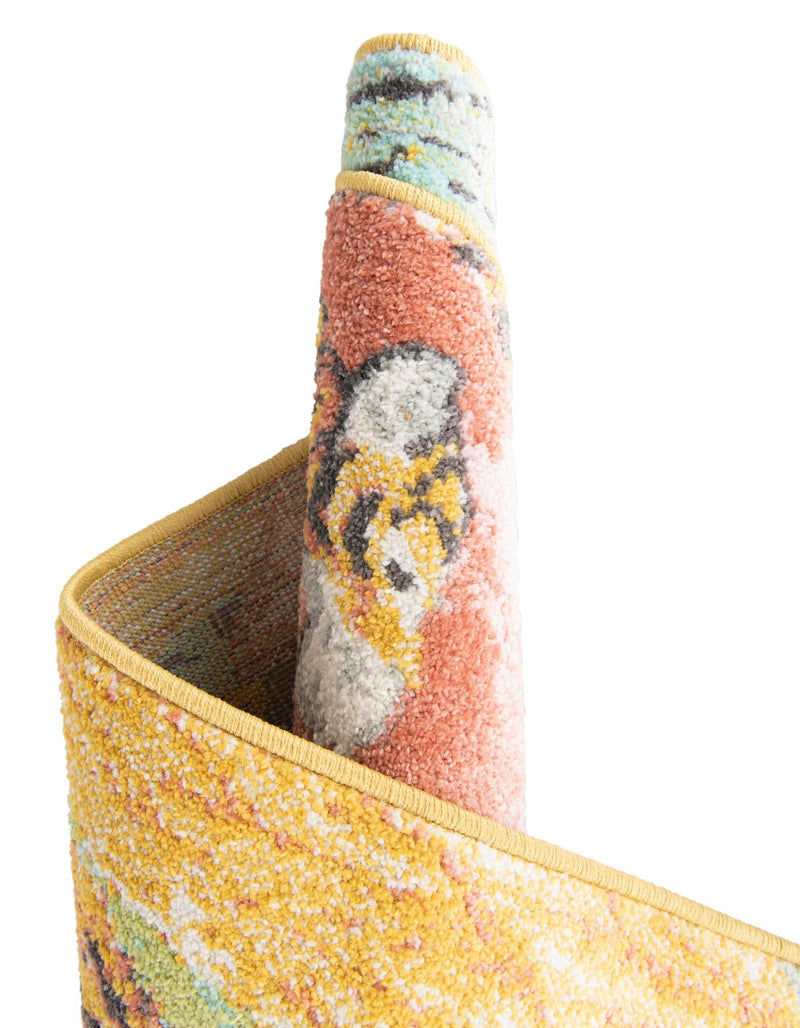 Playful Patterns Collection Area Rug - Groove Rectangle Multi lifestyle 11