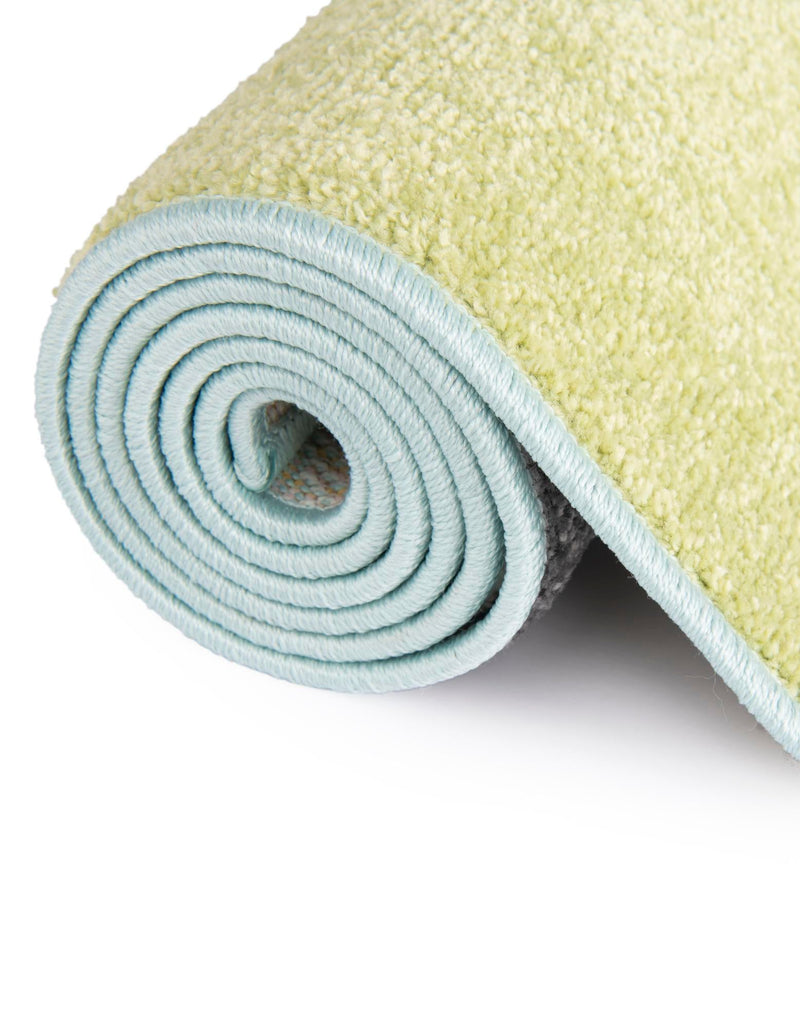 Playful Patterns Collection Area Rug - Frolic Rectangle Blue lifestyle 13