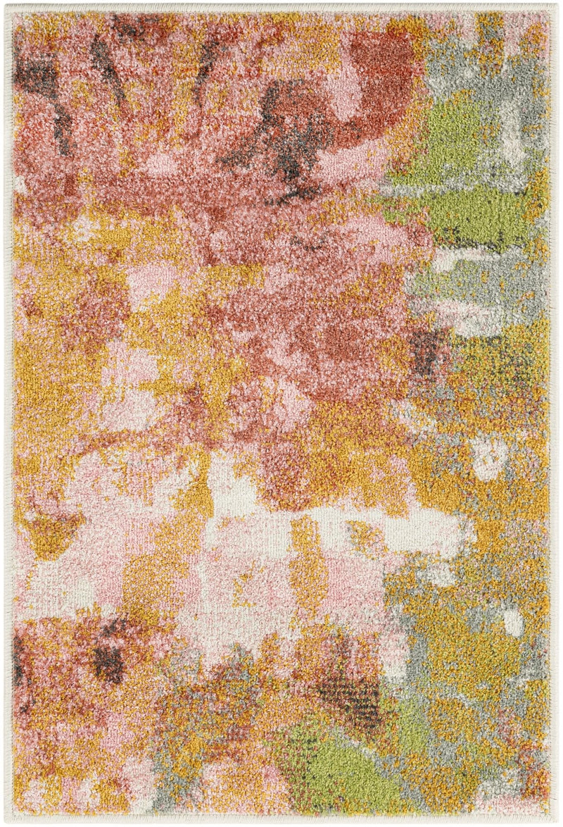 Playful Patterns Collection Area Rug - Flutter Rectangle Multi Main