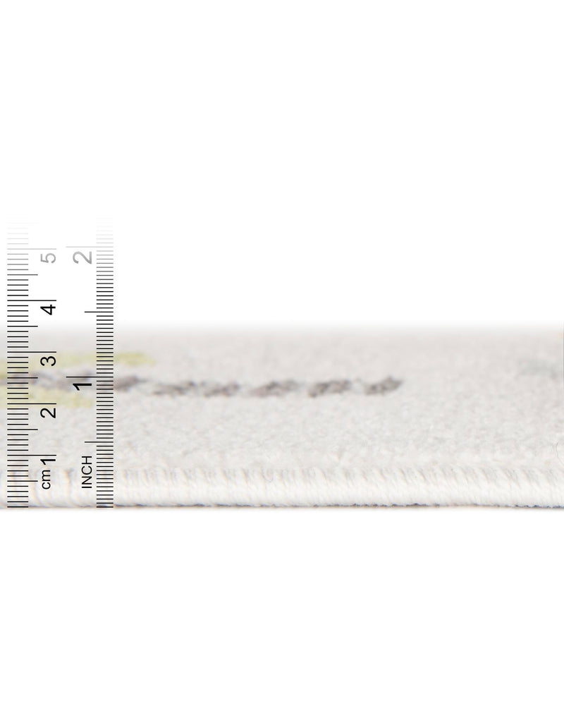 Playful Patterns Collection Area Rug - Pastiche Rectangle Ivory lifestyle 5